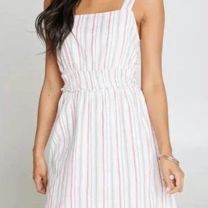 Sadie & Sage Striped Cotton Mini Dress